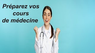 préparation des cours de 1ere année médecine [upl. by Brant421]