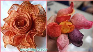 Gorgeous handmade Sinamay flowers patterns and ideas [upl. by Jerrold30]