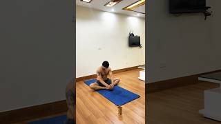 Morning yoga workout  shortsindia short [upl. by Aidas]