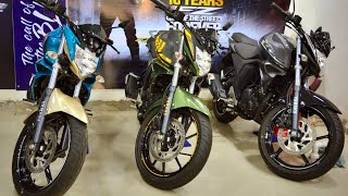 Yamaha FZS V2 models comparison FZS V30 ABS Coming  Price Mileage  Review [upl. by Gnehs]