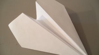 How to Fold the Worlds Farthest Flying Paper Plane Designed by John Collins [upl. by Kellia470]