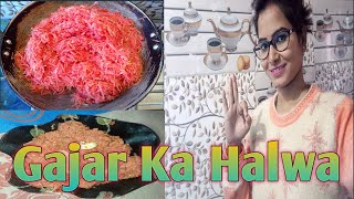 Chalo Chale Kitchen Me 🔥🔥Gajar Halua Recipe😊😊😋😋Manoj dey daily vlog [upl. by Amargo632]