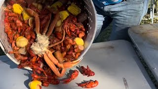 Crawfish from field to Florida [upl. by Kcered]