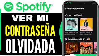 Cómo Veo mi Contraseña Olvidada de Spotify 2024 [upl. by Llertnom]