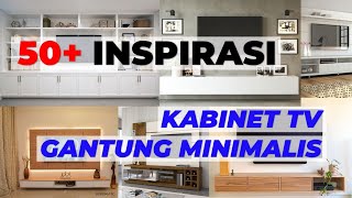 KABINET TV GANTUNG MINIMALIS MODERN TERBARU 2023  RAK TV MINIMALIS MODERN TEMPEL DINDING [upl. by Dorotea]