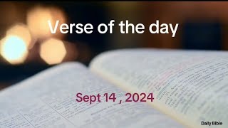 Verse of the day  September 14 2024  John 1011 [upl. by Beshore939]