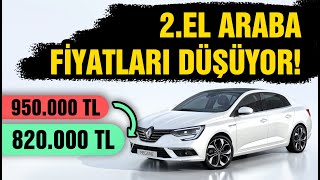 İkinci El Araba Fiyatları Düşüyor  2El Araba Piyasası [upl. by Zzabahs]