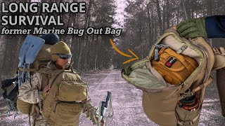 Marines Bug Out Bag with Gear Recommendations  Build It Before Too Late [upl. by Artinek]