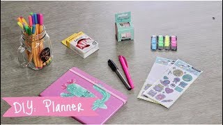 DIY Como fazer seu próprio PLANNER [upl. by Nniuqal]