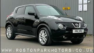 2011 11 Nissan Juke 16 Acenta 5dr Sport Pack  ULEZ  just 77k on sale rostonparkmotors [upl. by Airamanna]