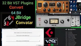 How To Use 32 Bit Plugins In Your 64 Bit Any DAW With JBridge [upl. by Fritzie]