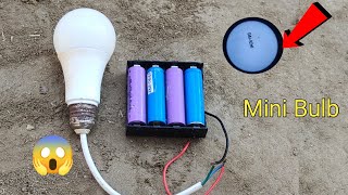 how to Make mini 12 Volt DC LED bulb for 12 Volt lithium ion battery [upl. by Sucitivel]