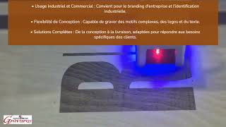 gravure laser Industrielle sur bois [upl. by Shimkus]