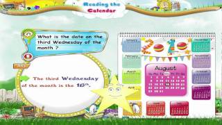 Learn Grade 3  Maths  Reading the Calendar [upl. by Nhguaved566]