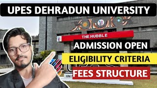 UPES DEHRADUN UNIVERSITY  ADMISSION OPEN  FEES STRUCTURE  HIGHEST PLACEMENT [upl. by Annauj]