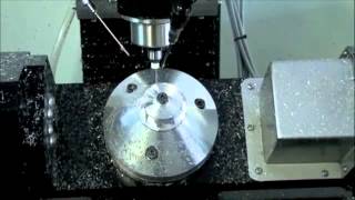 Machining Turbine Blade Aluminum [upl. by Adnahsed]