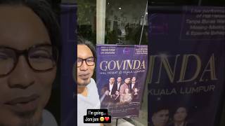 Anuar Zain Ajak Peminat Datang ke Konsert Govinda [upl. by Ellerahc812]