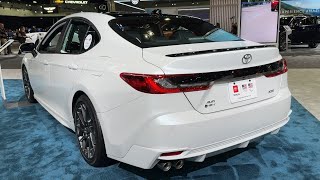 New TOYOTA CAMRY 2025  first FULL REVIEW exterior interior XSE AWD [upl. by Ilocin]