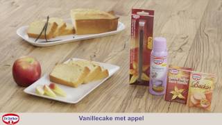 Receptidee Vanillecake met appel [upl. by Egdamlat]