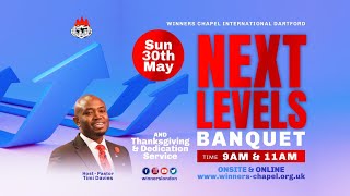 NEXT LEVELS BANQUET amp THANKSGIVING 2ND SERVICE 30TH MAY 2021 [upl. by Rednael]