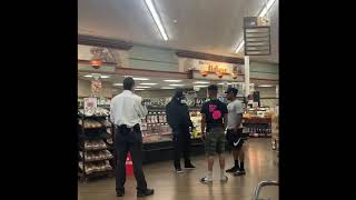 Maskless Shoppers Causes a Scene at Stater Bros fyp [upl. by Airamak]