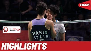 DANISA Denmark Open 2019  Quarterfinals WS Highlights  BWF 2019 [upl. by Llert]