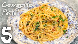 Courgette Pasta  A Taste of the Country  Channel 5 [upl. by Nylicaj196]