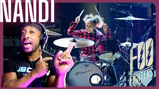 Pro Drummer Reacts Foo Fighters quotEverlongquot w 11YearOld Nandi Bushell [upl. by Akimet]