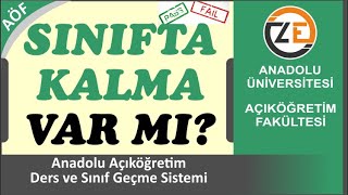 AÖF Sınıfta Kalırmıyım  Açıköğretim Ders Geçme Sistemi Nasıl  Tek Ders 3 Ders Bütünleme Var mı [upl. by Hendon]