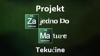 Projekt Zajedno do mature  Pripreme za maturu iz kemije  Tekućine [upl. by Nehtanhoj]