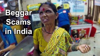 SAVED FROM A SCAMMER in India Beggar Scam Exposed [upl. by Ahselet]