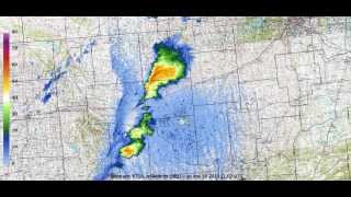 Tornado outbreak may 19th 2013 reflectivity [upl. by Eerhs]