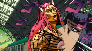 Bruno Bucciarati Vs Diavollo Jojos Bizzare Adventure [upl. by Ahtis]