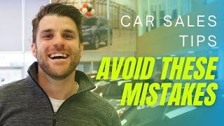 6 Things I Wish I Knew When I Started Working as a Car Salesman  Car Sales Tips and Training [upl. by Akirret800]