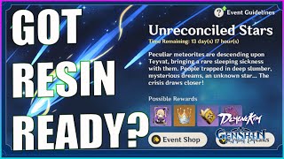 Unreconciled Stars Full Event Guide And Preview  Genshin Impact [upl. by Yetac]