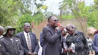 Dickson Ogwang Okul Vs Bishop Kami at the burial  Kop Obedo Atek [upl. by Ahsinut288]