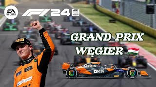 F1 24  Kariera  Oscar Piastri 13  Grand Prix Węgier  Błąd Maxa Niespodziewany dublet [upl. by Konrad432]