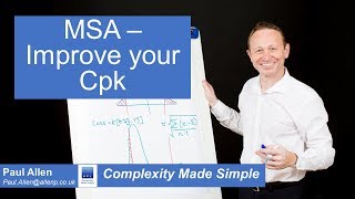 MSA and How it improves your CpK [upl. by Shalne619]