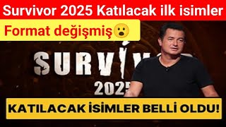 SURVİVOR 2025 YARIŞMACILARI BELLİ OLMAYA BAŞLADI [upl. by Burns702]