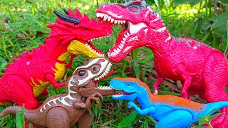 Hunting Dinosaurs Jurassic DominionTrex BrachiosaurusKinggidorah KingKong animal revolt battle [upl. by Jeramie]