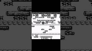 Frogger Game Boy GAME OVER nintendo retrogaming videogames shorts [upl. by Refinaj]