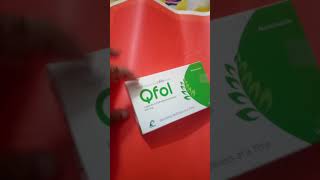 Qfol Folate 400 mcg Tablet 10 tabletqfol tablet price 1000 10 tablet [upl. by Manwell442]