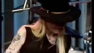 Johnny Winters awesome speed in Sound the Bell 1987 Sweden in a tv studio [upl. by Geraldina]