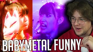 WHO IS BABYMETAL FUNNIEST MEMBER New Fan Reacts to Babymetal Funniest Moments amp Live Performances [upl. by Hebe]