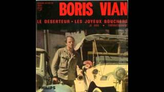 GIANGILBERTO MONTI Egregio presidente Boris Vian  Le déserteur [upl. by Nynahs]