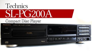 Technics SLPG200A CD Player [upl. by Ruphina]