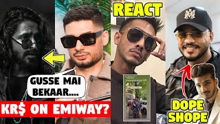 KRNA ON EMIWAYS MACHAYENGE 4  TALHA ANJUM REACT INDIA TOUR  MUNAWAR amp SAMAY RAINA ON RAFTAAR [upl. by Cornela601]