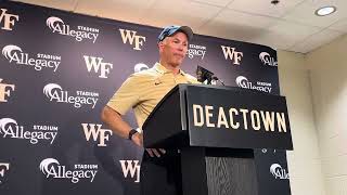 September 7 2024 full postgame interview with Head Coach Dave Clawson [upl. by Aitital]