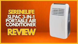 SereneLife SLPAC8 SLPAC 3in1 Portable Air Conditioner Review [upl. by Velleman460]