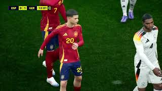 eFootball™2025 Spain vs Germany 32 [upl. by Arsi683]